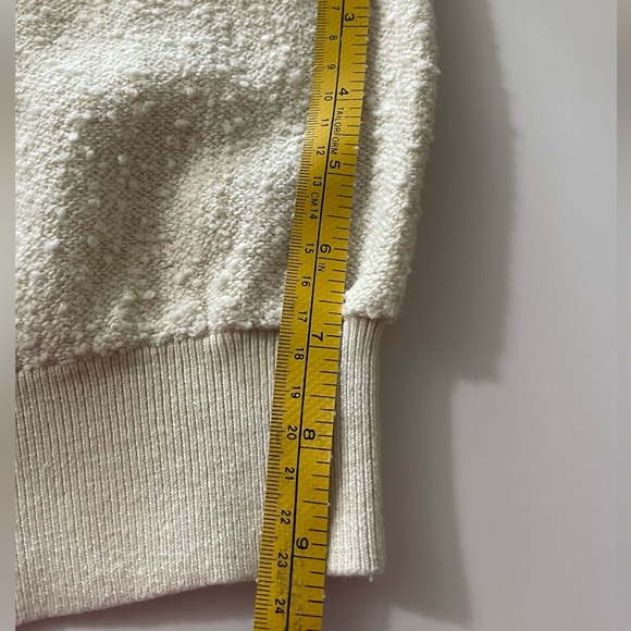 Free People “Found My Friend” Pullover Crewneck Sweater Cream Size Small NWT - Picture 8 of 11